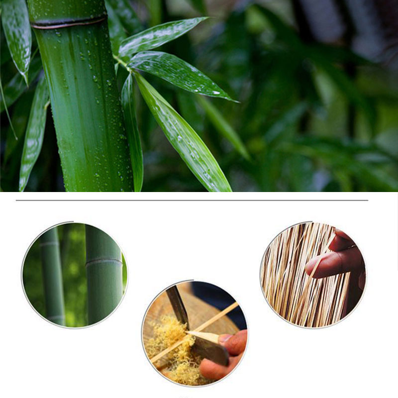 lámparas bambú